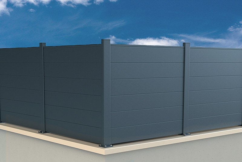 clôture jardin aluminium